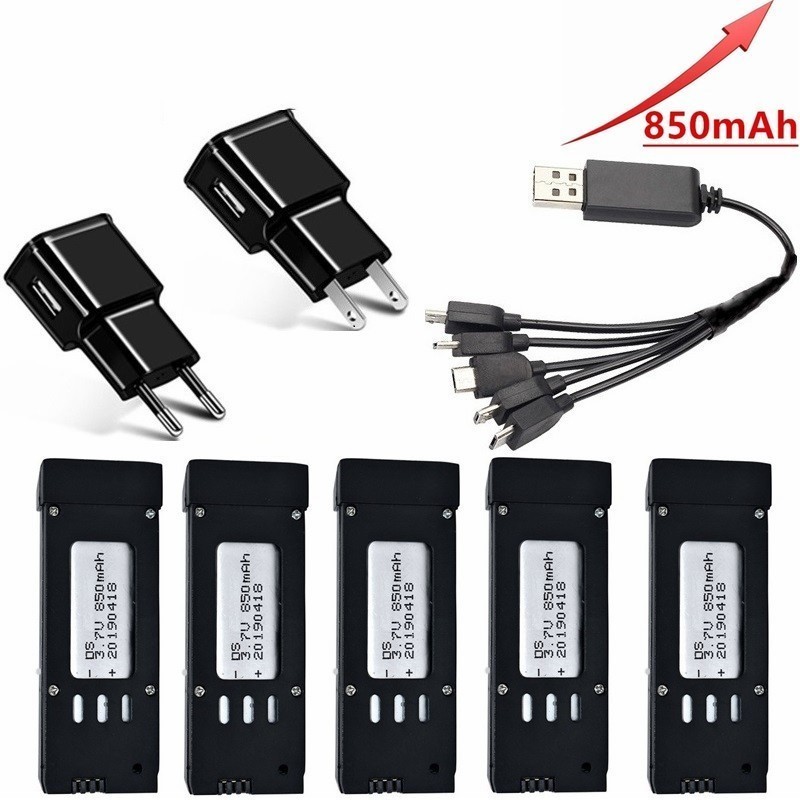 Eachine Drone E58 - (5-w-1) 3.7V 850mAh ładowarka do baterii
