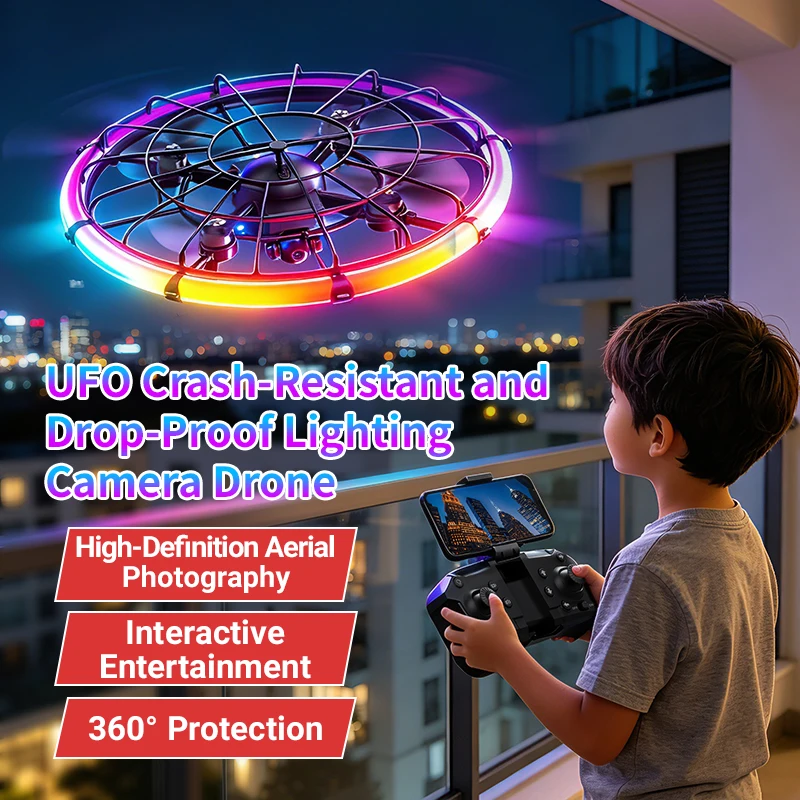 Drone Kit With Camera - JJRC H145 UFO RC Dron z