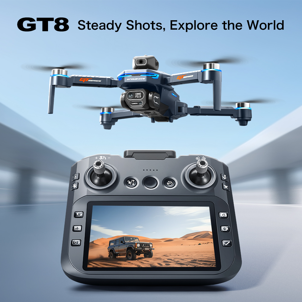 GT8 Max Składany Dron 8K HD Pr – Drone Kit With Camera recenzja i cena