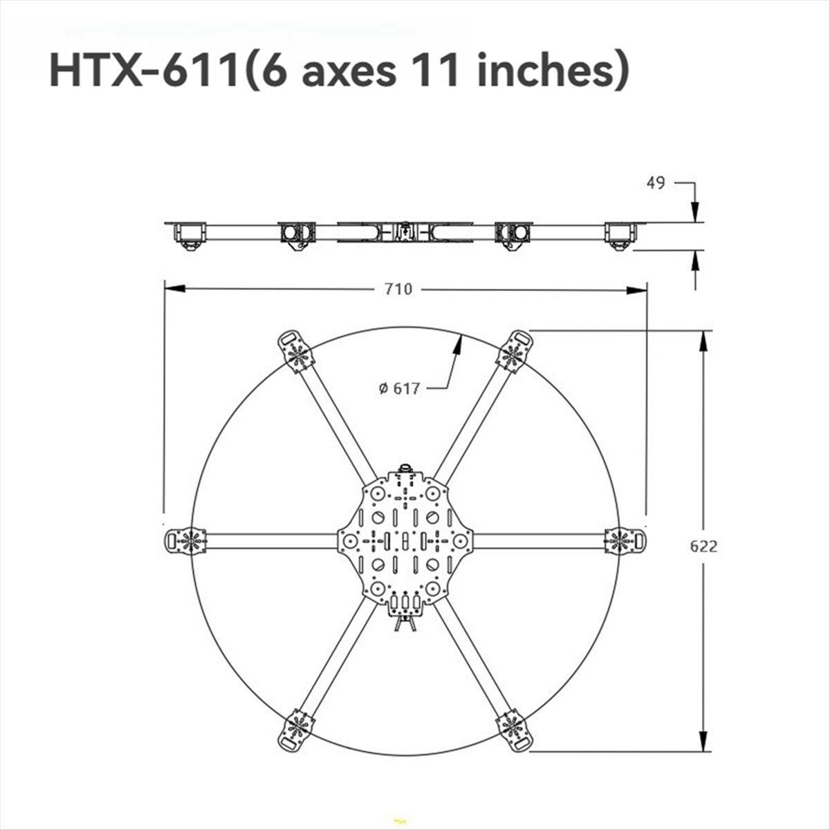 ▶ ✔ ▃ Zestaw ramy AC246-Hexaco – Drone Kit Hexacopter recenzja i cena