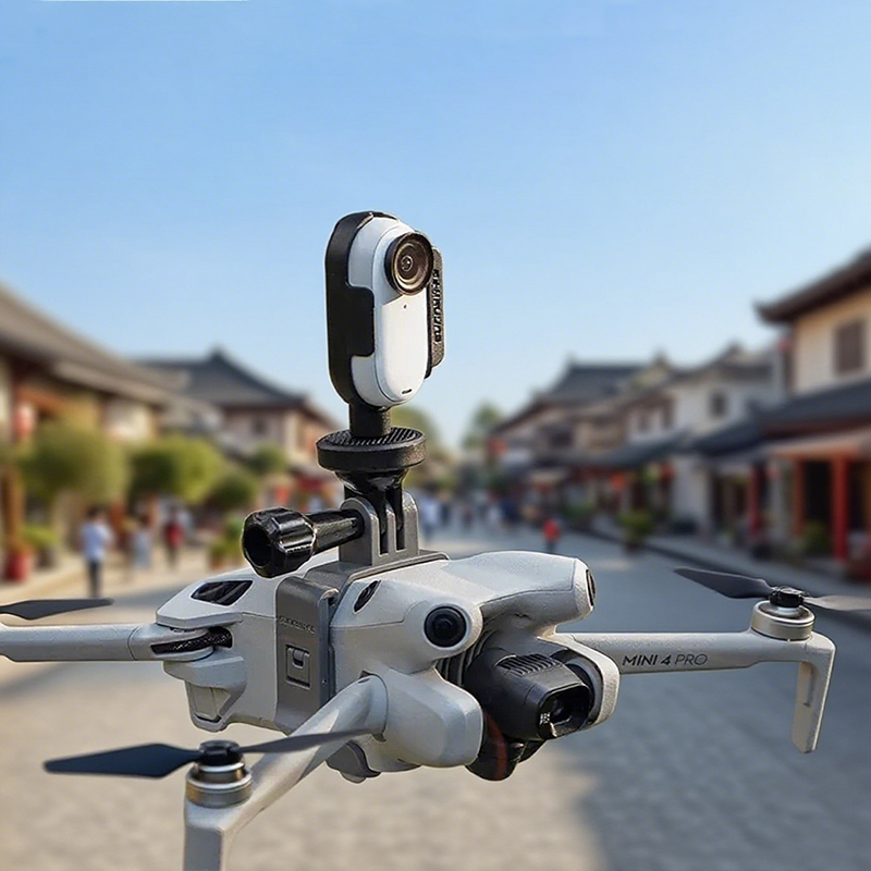 Uchwyt kamery sportowej do GoP – Dji Drone Mini 4 Pro recenzja i cena
